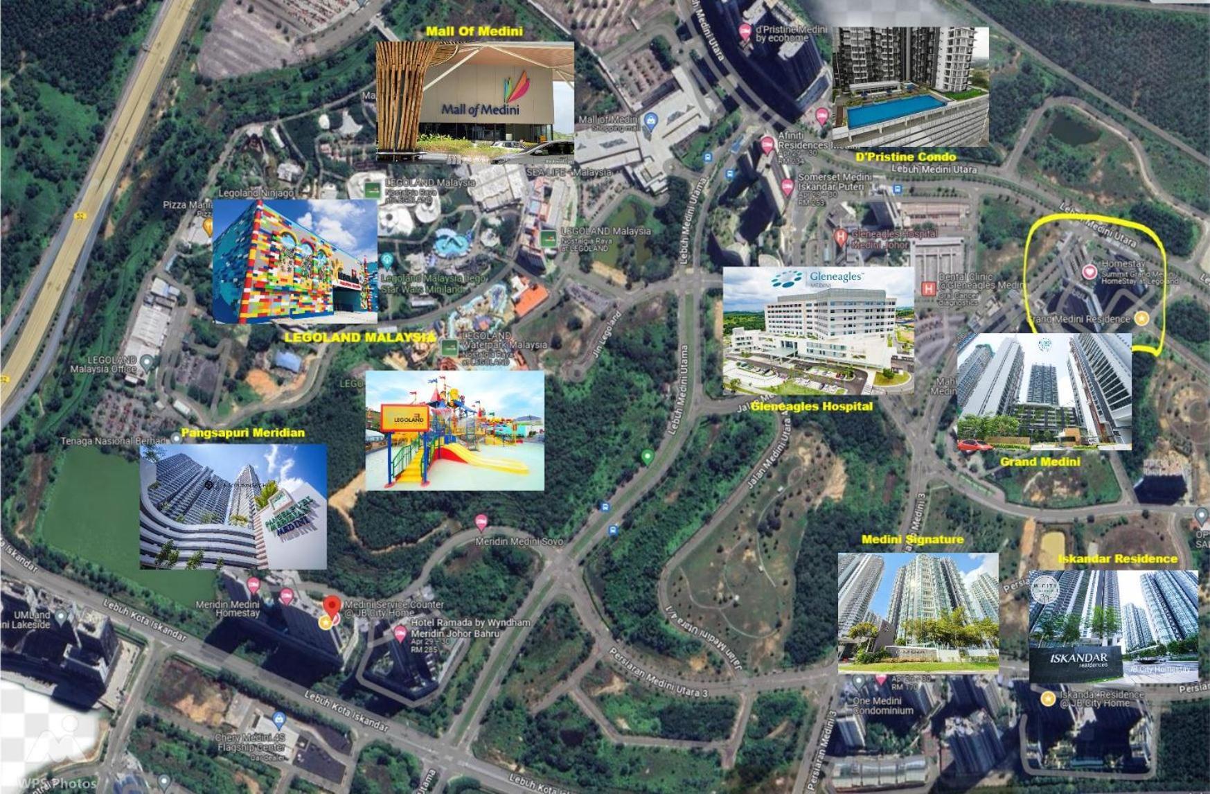 Grand Medini Suites By Rr Jbcity 누사자야 외부 사진